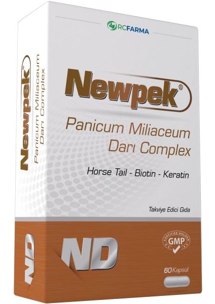 Newpek Panicum Miliaceum Darı Complex 60 Kapsül