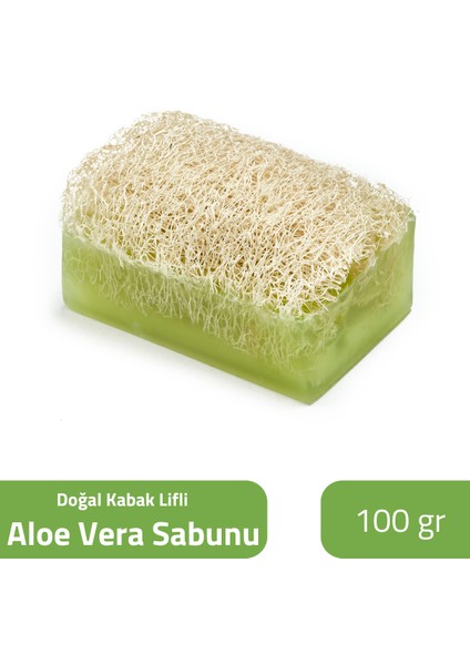 Doğal Kabak Lifli Aloe Vera Sabunu modelleri
