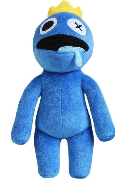 Arelf Schulzz Rainbow Friends Mavi-Sarı Ithal Peluş Oyuncak 30CM (Yurt Dışından)