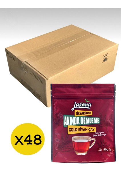 Anında Çay Tiryakisine Klasik Gold 25'li Tek Dem x 48’li Paket
