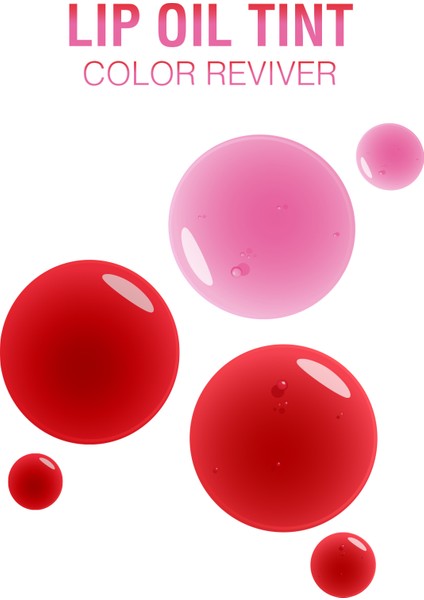 Lip Oil Tint / Renkli Parlatıcı Dudak Yağı