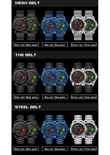 1065 3D Hollow Whe Kadran Saat Örgü Kemer Kırmızı (Yurt Dışından) fiyatları