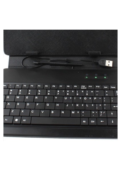 9,7 Inç Tablet Pc Için Bluetooth Klavye Pu Kılıf Çok Renkli (Yurt Dışından)