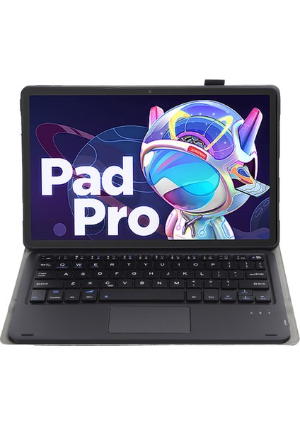 Lenovo Xiaoxin Pad 2022 Için Dokunmatik Bluetooth Klavye 10.6 Inç/tab M10 Plus 10.6 3rd Gen 2022 Siyah (Yurt Dışından)