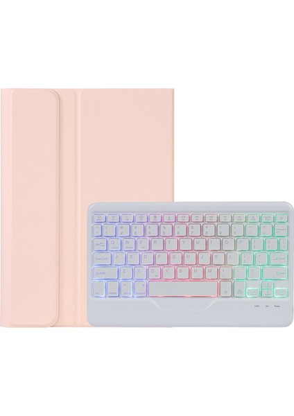 A0N5BS Arka Işık Bluetooth Klavye Pu Kılıf Xiaomi Pad 5 Çok Renkli (Yurt Dışından)