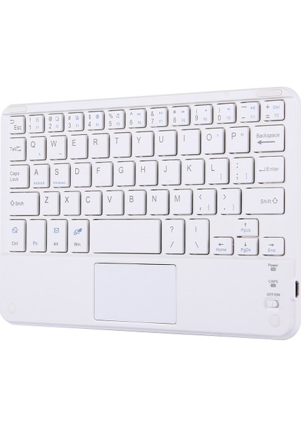 10 Inç Tabletler Için Bluetooth Kablolu Klavye Beyaz (Yurt Dışından) fırsatları