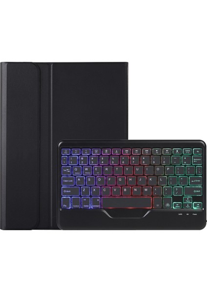 Bluetooth Klavye Kılıfı AM18-BS Lenovo Xiaoxin Pad Pro 2022 11.2 Inç Siyah (Yurt Dışından)