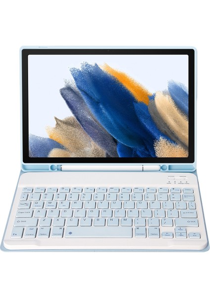 Klavye + Kılıf A700 Samsung Galaxy Tab S8 Için 11 Inç SM-X700 / SM-X706 Beyaz Buz (Yurt Dışından) fiyatları