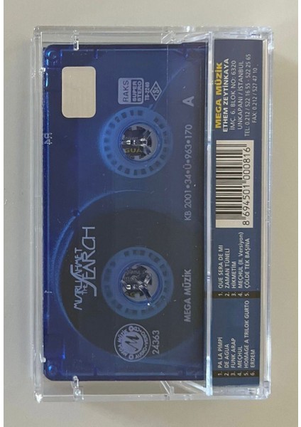 Mısırlı Ahmet The Search Kaset (Orjnal Dönem Baskı Kaset)