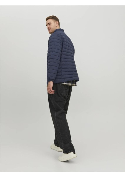 Jack & Jones Markasız  12217853 Yarım Balıkcı 2 Fermuarlı Cep Sısme Mont