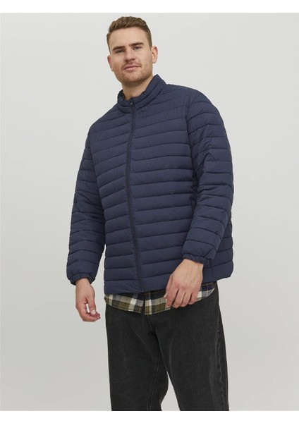 Jack & Jones Markasız  12217853 Yarım Balıkcı 2 Fermuarlı Cep Sısme Mont