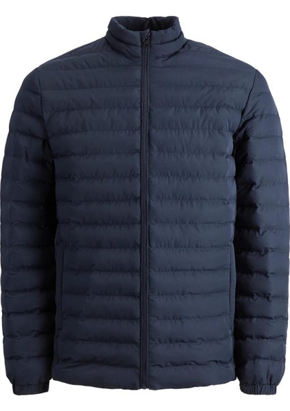 Jack & Jones Markasız  12217853 Yarım Balıkcı 2 Fermuarlı Cep Sısme Mont