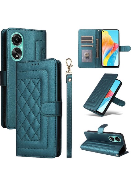 Oppo A78 4g Flip Kapak Için Flip Case Basit Iş Darbeye Deri (Yurt Dışından) indirimleri