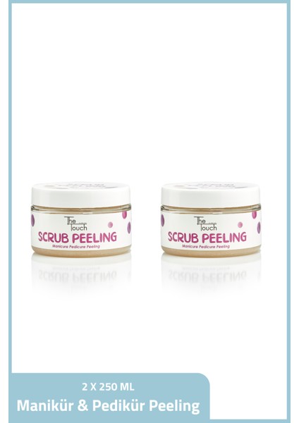 Scrub Manikür Pedikür Peeling 250 ml x 2