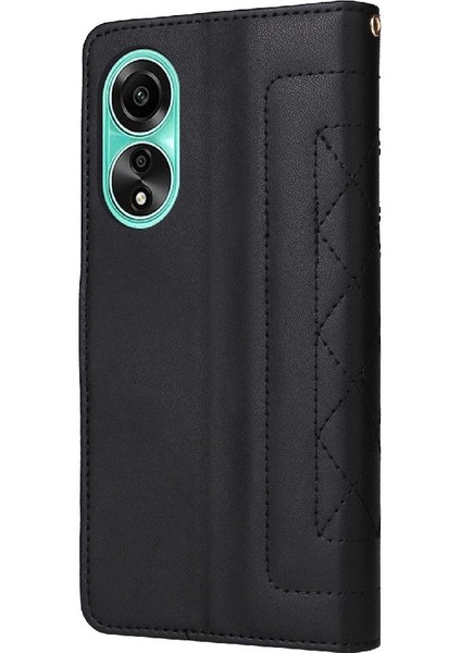 Oppo A78 4g Flip Kapak Için Flip Case Basit Iş Darbeye Deri (Yurt Dışından) fırsatları