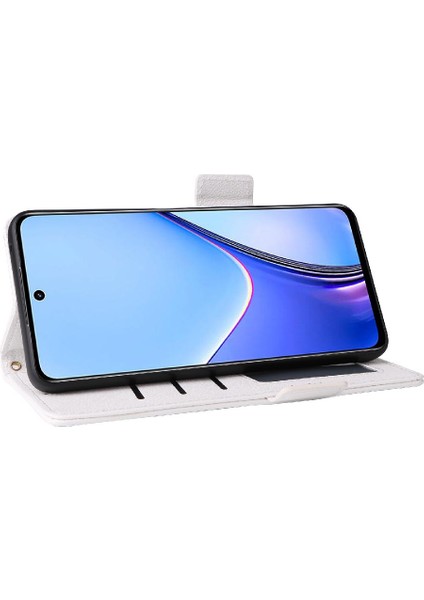 Realme 11 5g Yan Toka Pu Deri Manyetik Kart Yuvaları Tutucu Için Kılıf (Yurt Dışından) modelleri