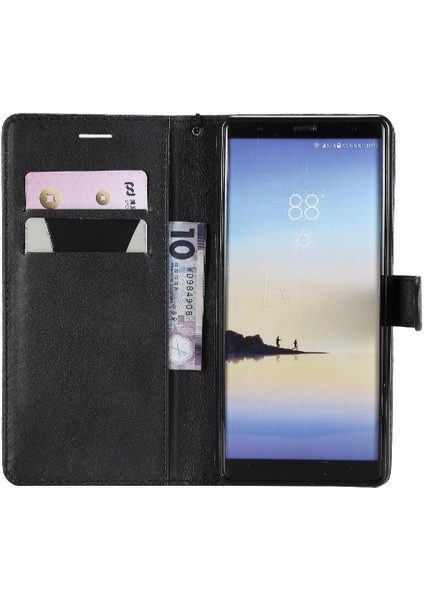 Kart ile Samsung Galaxy Not 8 Iş Cüzdan Telefon Kılıfı Için Flip Case (Yurt Dışından) indirimleri