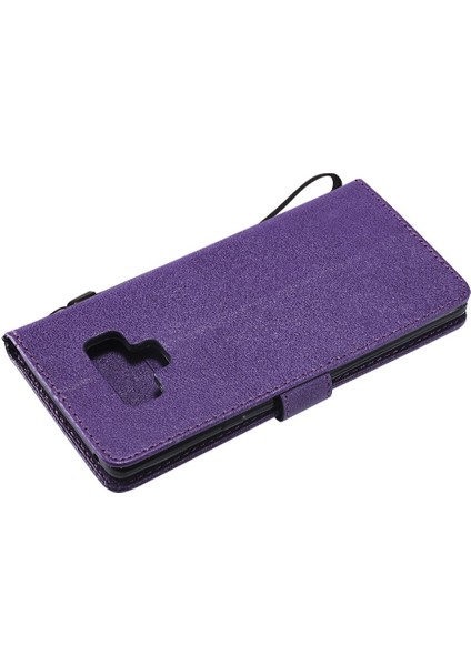 Samsung Galaxy Not 9 Için Flip Case Yüksek Kaliteli Deri Iş Cüzdan (Yurt Dışından)