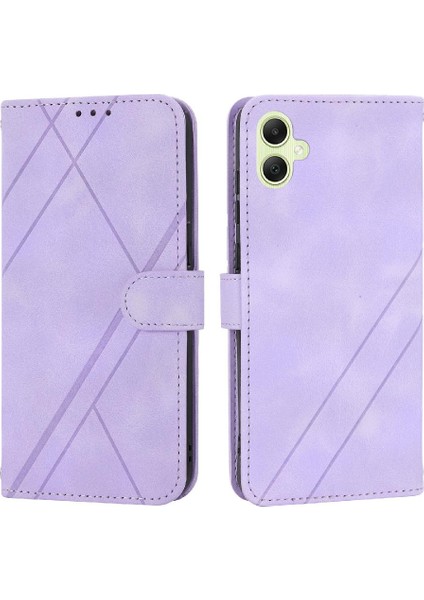 Samsung Galaxy A05 Bilek Kayışı El Cüzdan Kickstand Kredi Için Filp Durumda (Yurt Dışından)