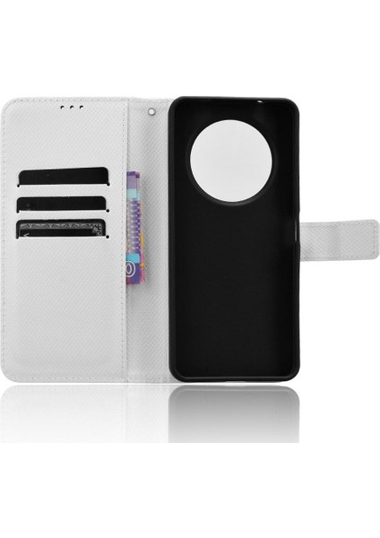 Xiaomi Poco C61 Kapak Manyetik Cüzdan Kart Tutucu Kickstand (Yurt Dışından)