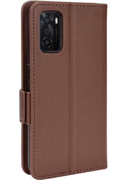 Oppo A55S 5g Pu Deri Cüzdan Manyetik Yan Toka Kart Yuvaları Için Kılıf (Yurt Dışından) indirimleri