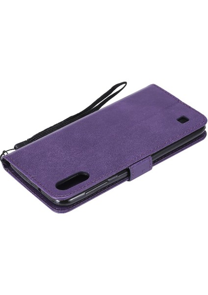 Kart Yuvası ile Samsung Galaxy M10 Için Flip Case Iş Cüzdan Telefon Kılıfı (Yurt Dışından) fırsatları