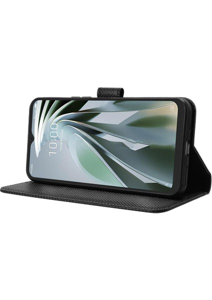 Zte Ücretsiz 5g Iv Kapak Kickstand Manyetik Cüzdan Kart Tutucu (Yurt Dışından)