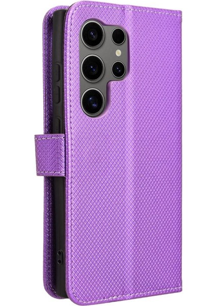 Samsung Galaxy S24 Ultra Kickstand Kapak Manyetik Cüzdan Kartı Için Kılıf (Yurt Dışından) indirimleri