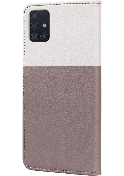 Samsung Galaxy A51 Flip Kapak Için Basit Iş Deri Kılıf Cüzdan (Yurt Dışından) fırsatları