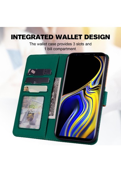 Samsung Galaxy Not 9 Kılıf Için Kılıf Basit Iş Cüzdan Flip (Yurt Dışından) indirimleri