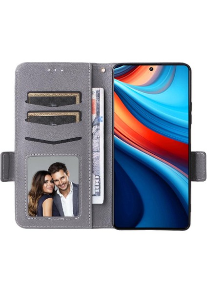 Xiaomi Poco X6 Neo 5g Pu Deri Cüzdan Kart Yuvaları Tutucu Yan (Yurt Dışından)