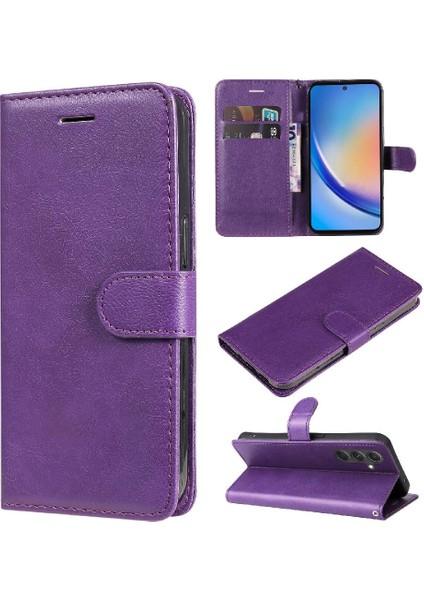 Samsung Galaxy Galaxy 5g Iş Cüzdan Telefon Kılıfı Için Flip Case Klasik (Yurt Dışından)
