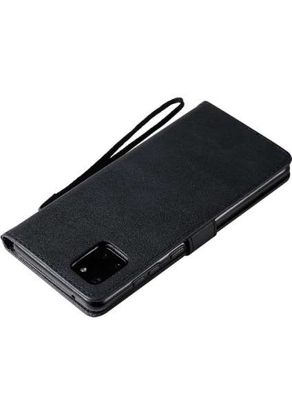 Samsung Galaxy Not 10 Lite Için Flip Case Kart Yuvası ile Yüksek Kalite Kılıf (Yurt Dışından)