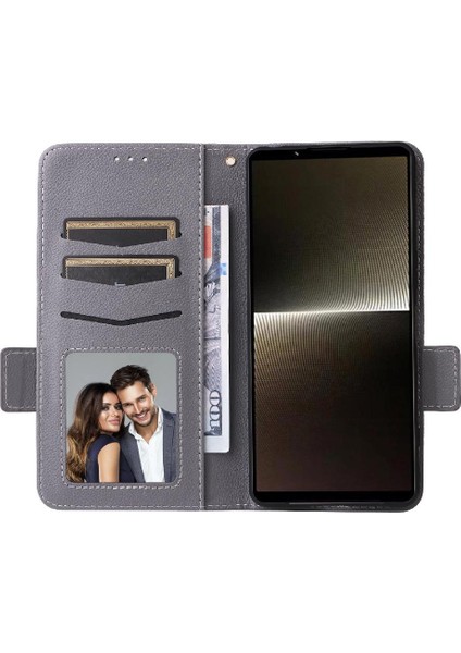 Sony Xperia 1 Vi Için Kılıf Yan Toka Pu Deri Manyetik Kart Yuvaları (Yurt Dışından) indirimleri