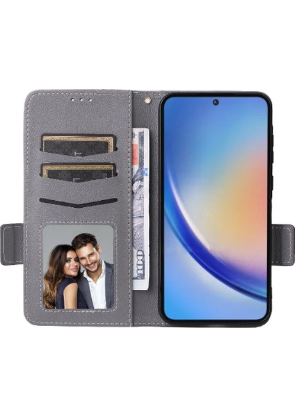 Samsung Galaxy A35 5g Manyetik Yan Toka Pu Deri Cüzdan Kart (Yurt Dışından) modelleri