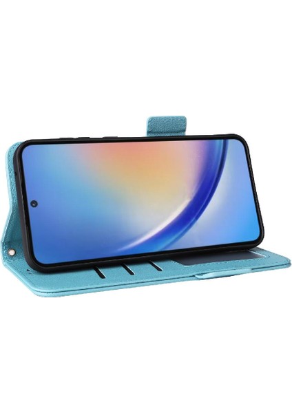 Samsung Galaxy A35 5g Manyetik Yan Toka Pu Deri Cüzdan Kart (Yurt Dışından) modelleri