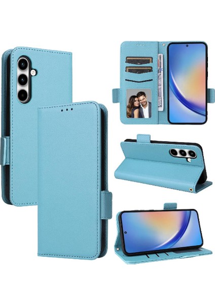 Samsung Galaxy A35 5g Manyetik Yan Toka Pu Deri Cüzdan Kart (Yurt Dışından) indirimleri