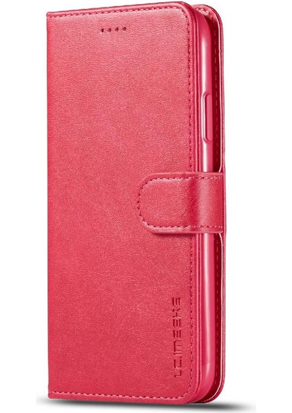 Tutucu ile iphone 11 Için Kılıf Buzağı Doku Yatay Çevir Deri Kılıf (Yurt Dışından)