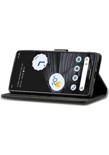 Google Pixel 7 Buzağı Doku Için Kılıf ile Yatay Çevir Deri Kılıf (Yurt Dışından) fırsatları