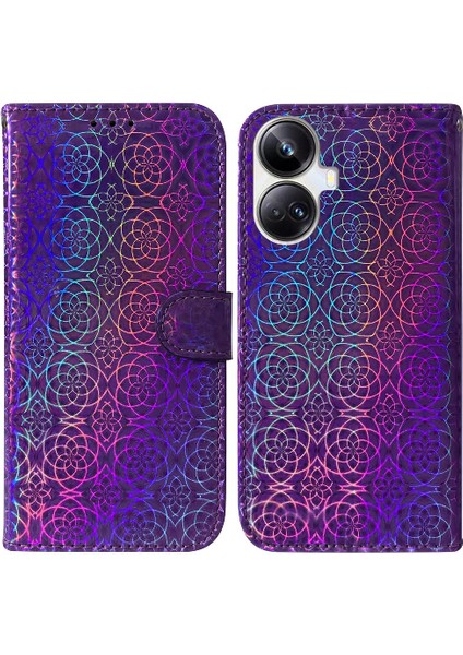 Realme 10 Pro Artı Standı Tutucu Premium Pu Deri Cüzdan Kılıf (Yurt Dışından)
