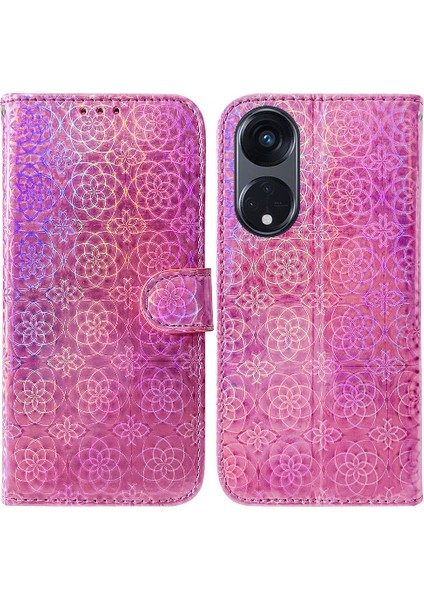 Oppo Için Kılıf Oppo 8t 5g Kart Yuvası Standı Tutucu Premium Pu Deri Cüzdan (Yurt Dışından)