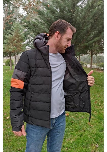 Markasız Lumberjack Talos 3pr 7900MM Waterproof Su Itıcı Kapusonlu Mont