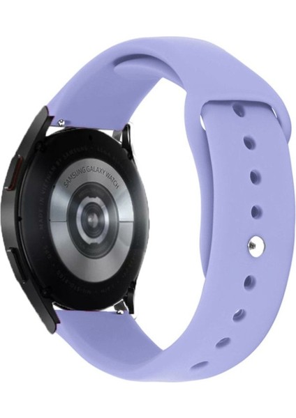 Amazfit Uyumlu Kordon Silikon Yumuşak Esnek Spor Kayış, Lila modelleri