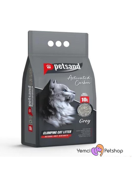 Petsan Aktif Karbon Kedi Kumu 10 Lt