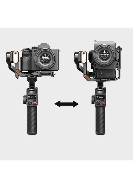 Isteady Mt2 3 Eksenli El Tipi Aı Yapay Zeka Görüş Sensörlü Kamera Gimbal Stabilizatör modelleri