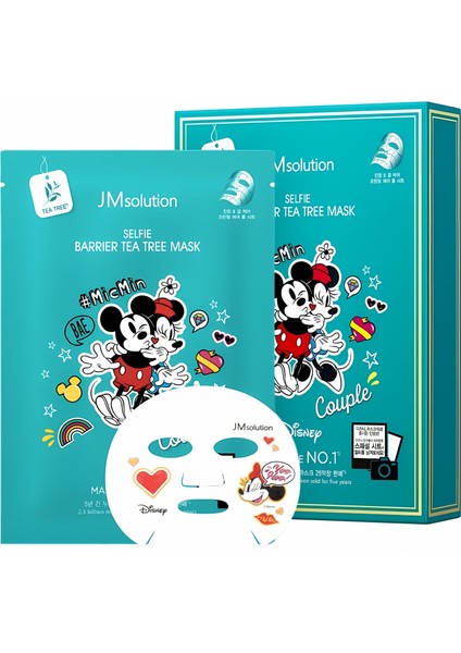 Jmsolution Disney Koleksiyonu Selfie Bariyer Çay Ağacı Kağıt Maskesi 30ML fiyatları