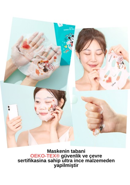 Jmsolution Disney Koleksiyonu Selfie Bariyer Çay Ağacı Kağıt Maskesi 30ML modelleri