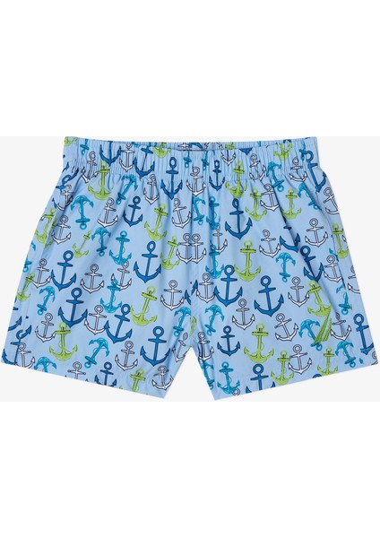 Nautıca Erkek Çocuk Mavi Standart Fıt Mayo Şort TB45325T.4FS