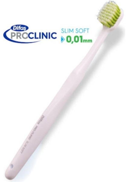Pro-Clinic Slim Soft 2 Adet Diş Fırçası Seyahat Kutulu 0 01 mm