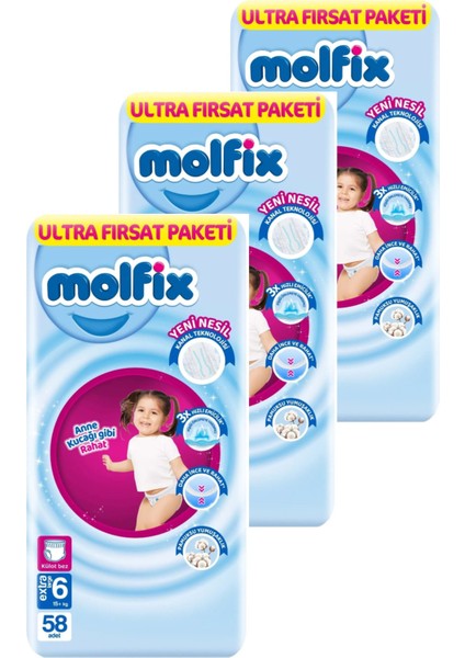 Pants Külot Bebek Bezi 6 Numara 174'LÜ